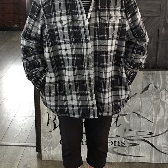 LL Bean Fleece Jacket Large - Picture 2 of 6